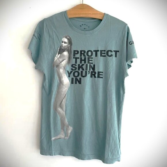 Marc Jacobs Tops - Super Rare Marc Jacobs X Cara Delevingne Protect Your Skin CHARITY Size L
